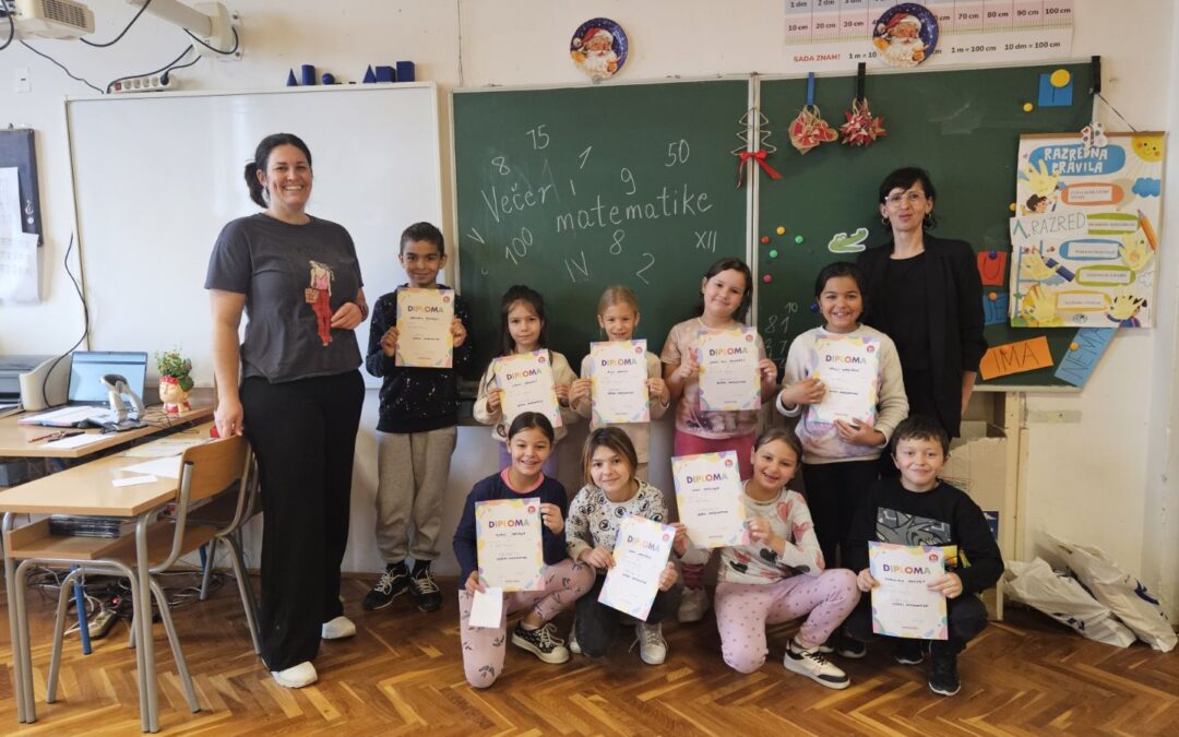 Večer matematike u našoj školi