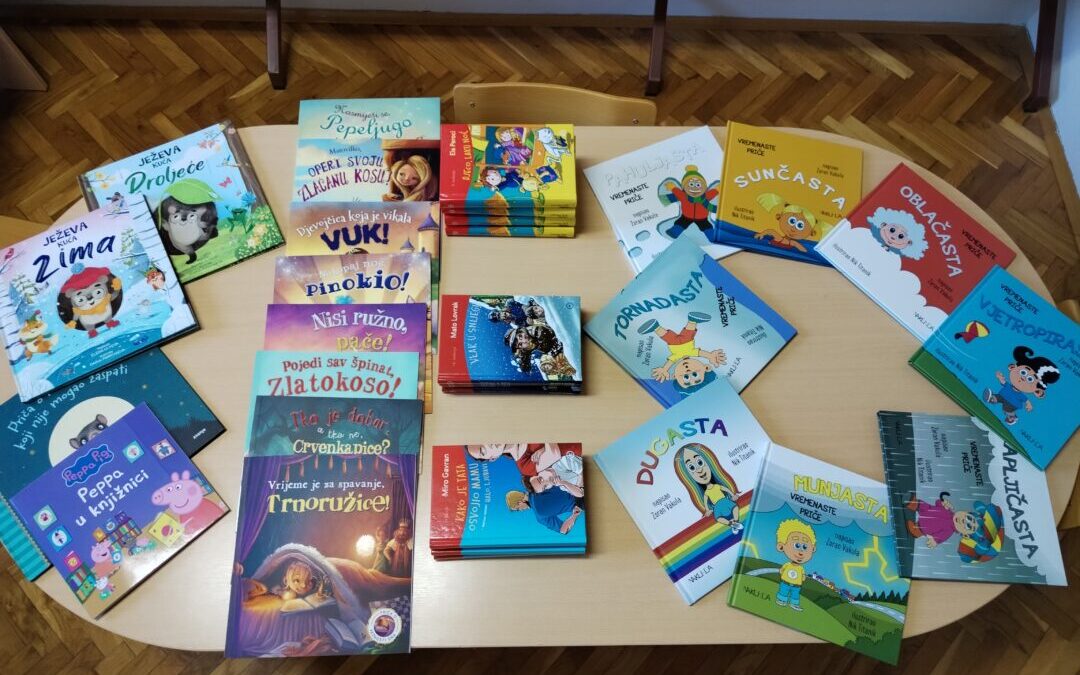 Knjižnica OŠ Brod Moravice obogaćena novim djelima za cjelovito čitanje i slikovnicama